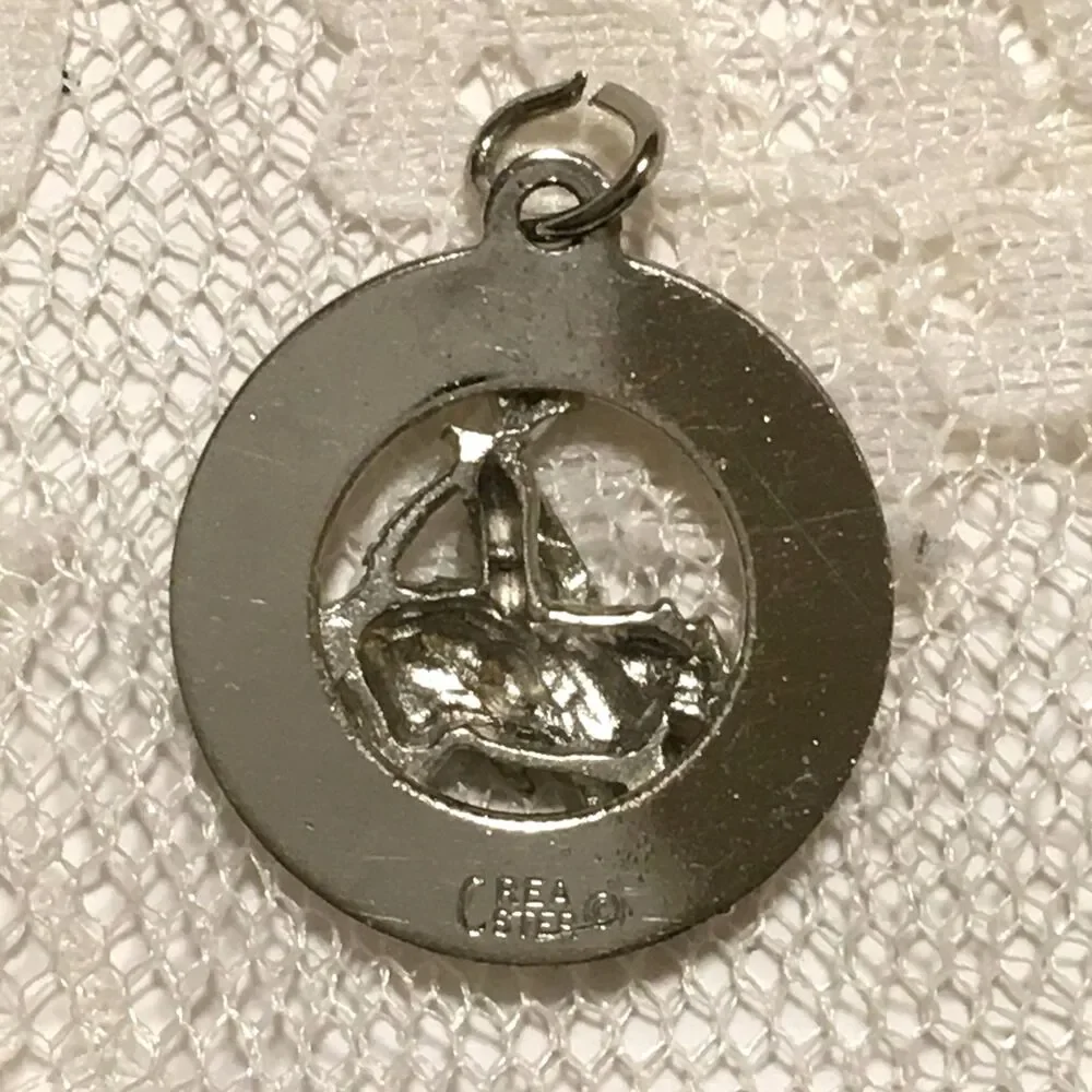 Grand Canyon Sterling Silver Charm marked Sterling Western Rodeo Horse - Picture 2 of 3